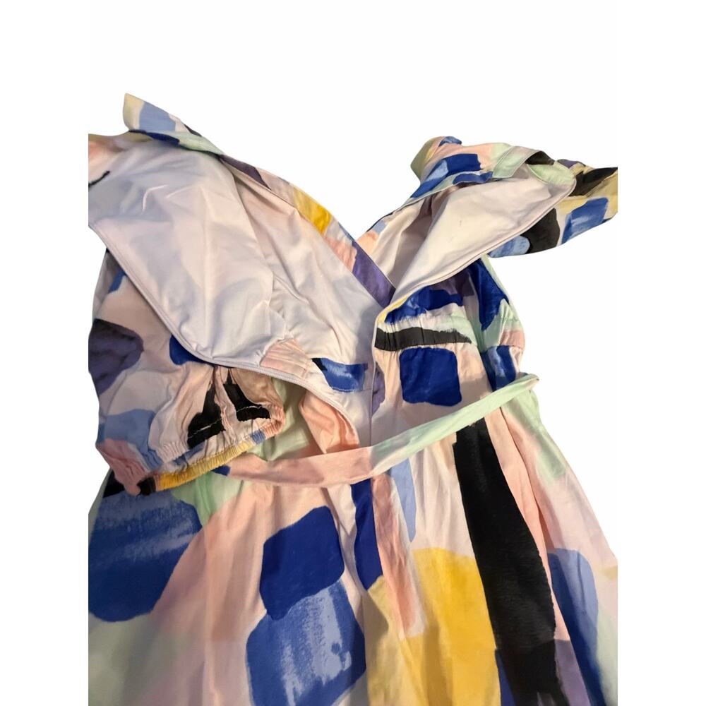 DKNY Printed Balloon Sleeve Dress - Picture 14 of 15